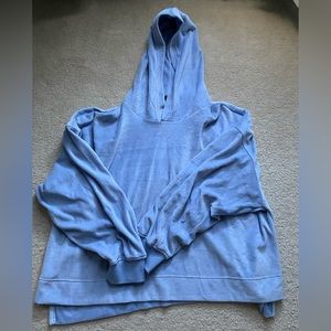 (NWT) Aerie cropped velvet hoodie